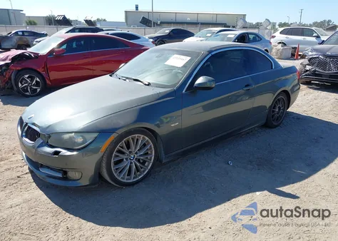 2011 BMW 335I из США, поврежденный, VIN WBADX7C56BE580693